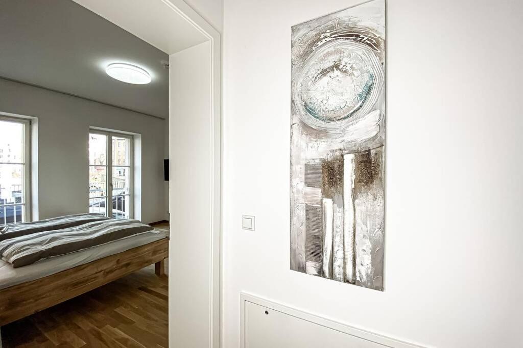 Modernes Luxus-Apartment Im Leipziger Zentrum Exterior foto
