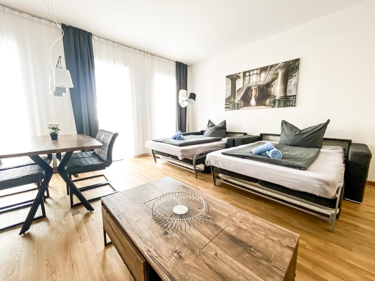 Modernes Luxus-Apartment Im Leipziger Zentrum Exterior foto